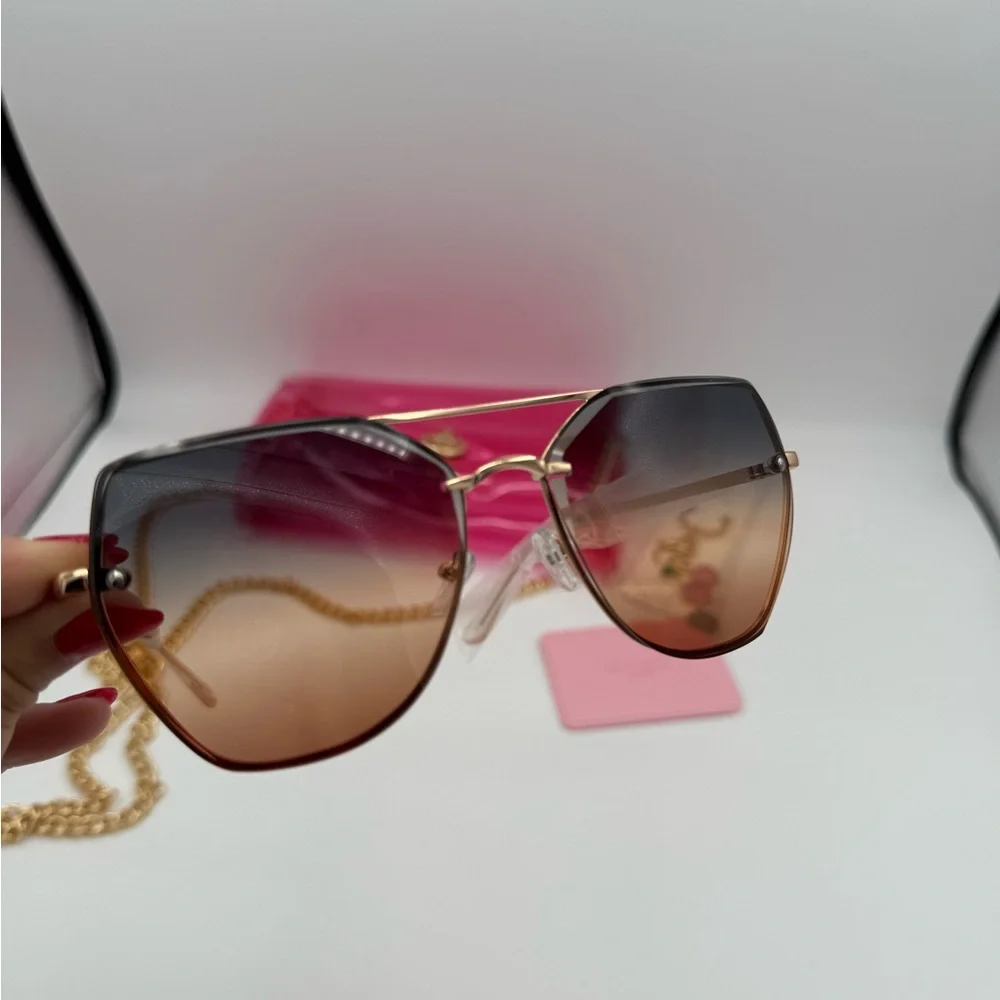 Pink Bag & Free People Sunnies Bundle - Picture 3 of 5